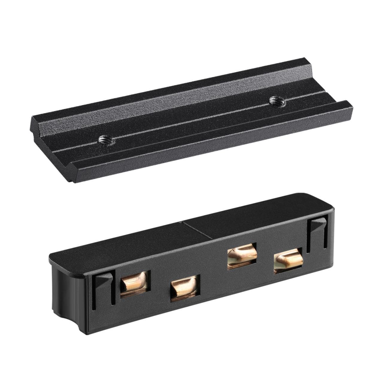 Novotech 135164 SHINO NT23 000 черный Соединитель с токопроводом прямой IP20 48V FLUM