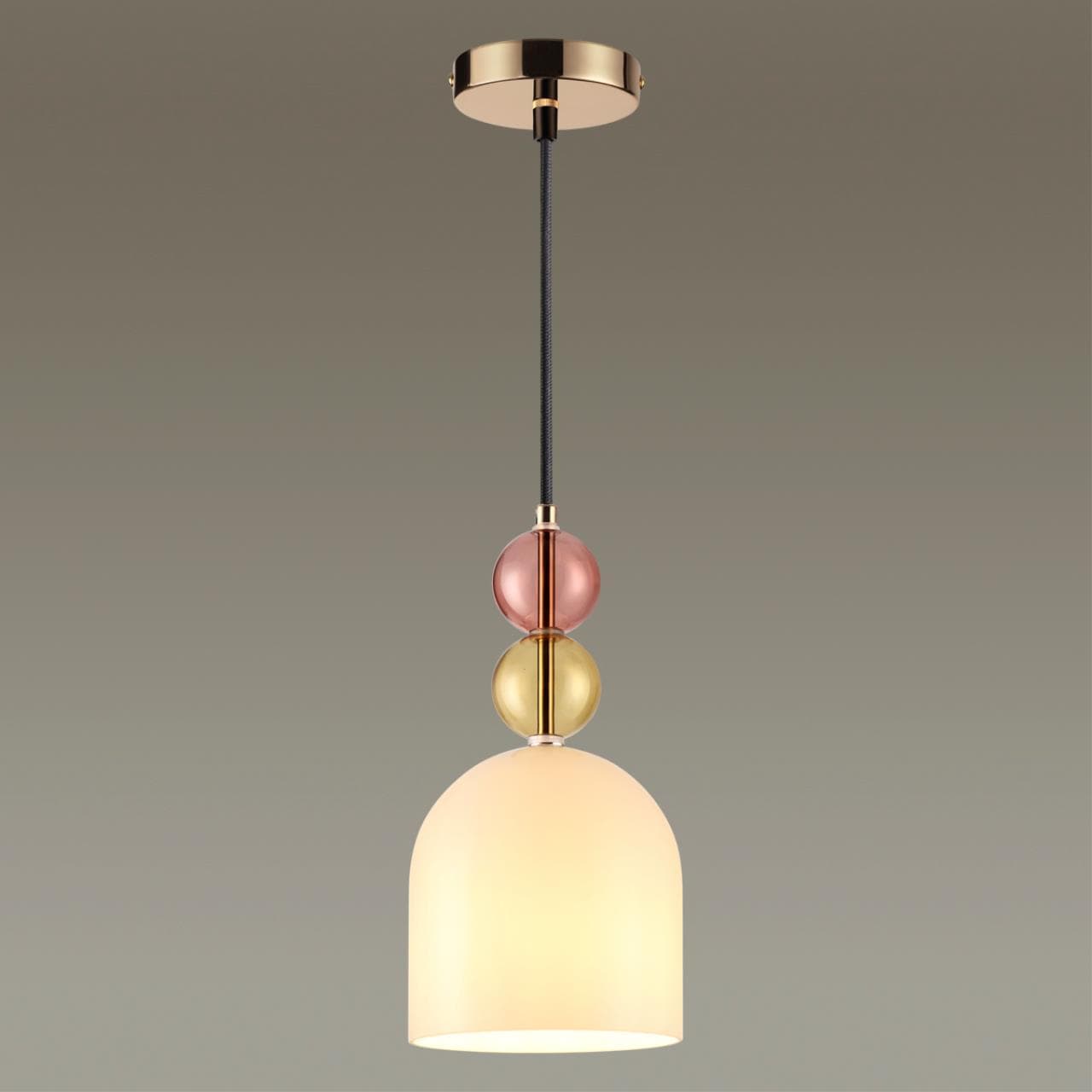 Lumion 4589/1A SUSPENTIONI LN21 золотой Подвес E27 60W 220V GILLIAN — миниатюра 3