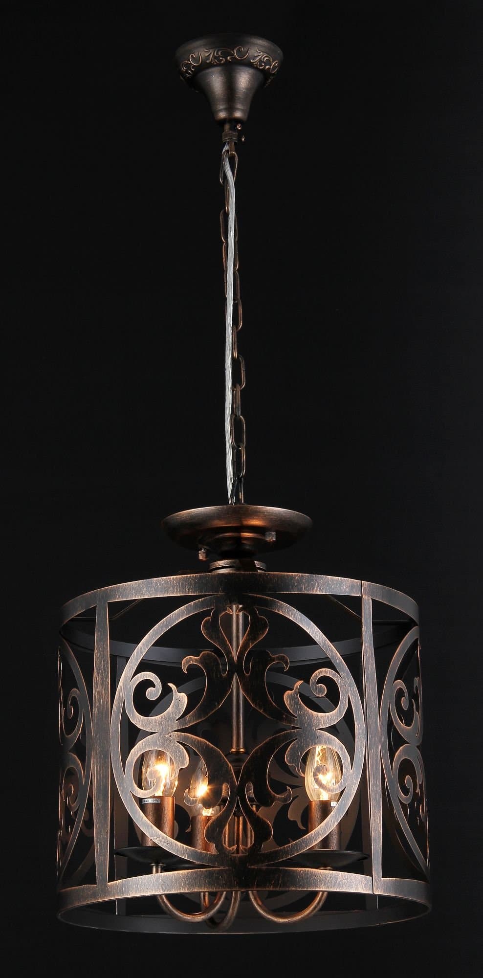 Maytoni House Rustika Коричневый Подвес 3xE14 60W H899-03-R — миниатюра 2