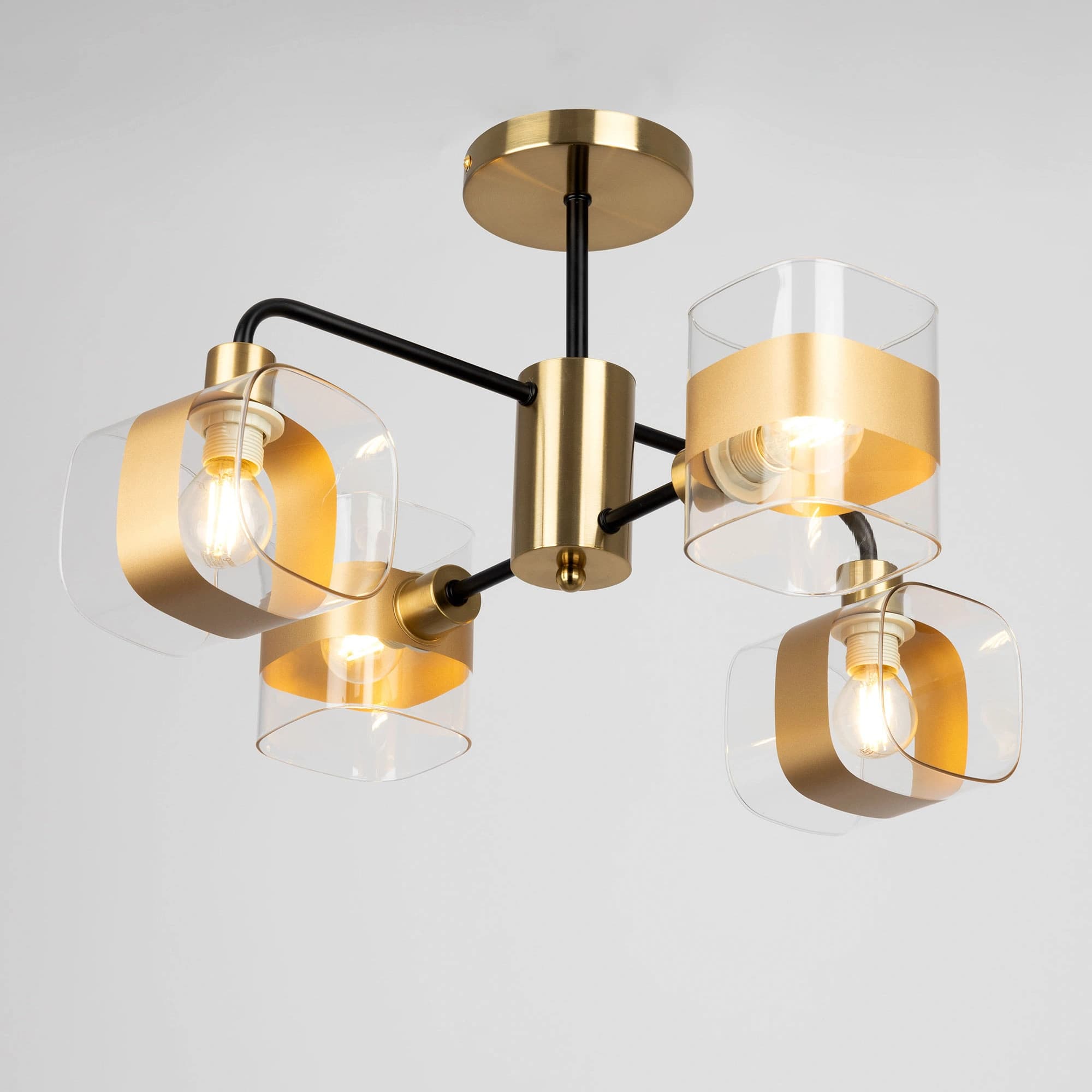 Citilux CL140141 Бертон Бронза+Черный Люстра — миниатюра 3