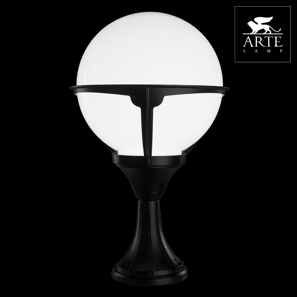 Arte Lamp Monaco Черный/Белый Светильник уличный наземный 100W E27 A1494FN-1BK — миниатюра 2