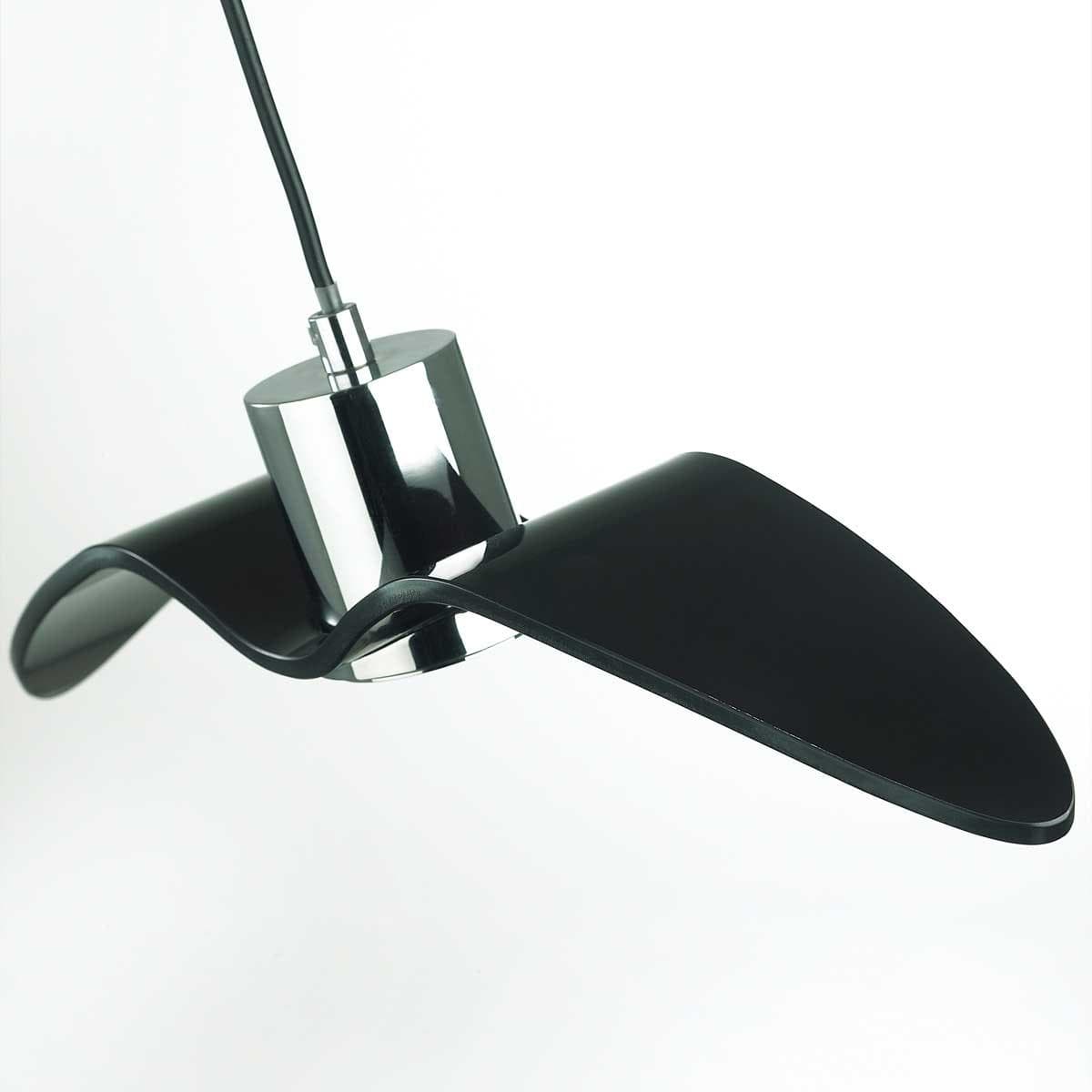 Odeon Light 4901/1B PENDANT ODL22 233 черный/хром/стекло Подвес GU10 1*5W BIRDS — миниатюра 3