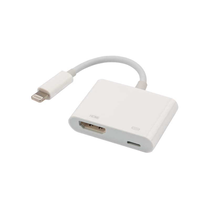 Переходник шт. Lighting (Male) - гн. HDMI (Female) Rexant 18-4152