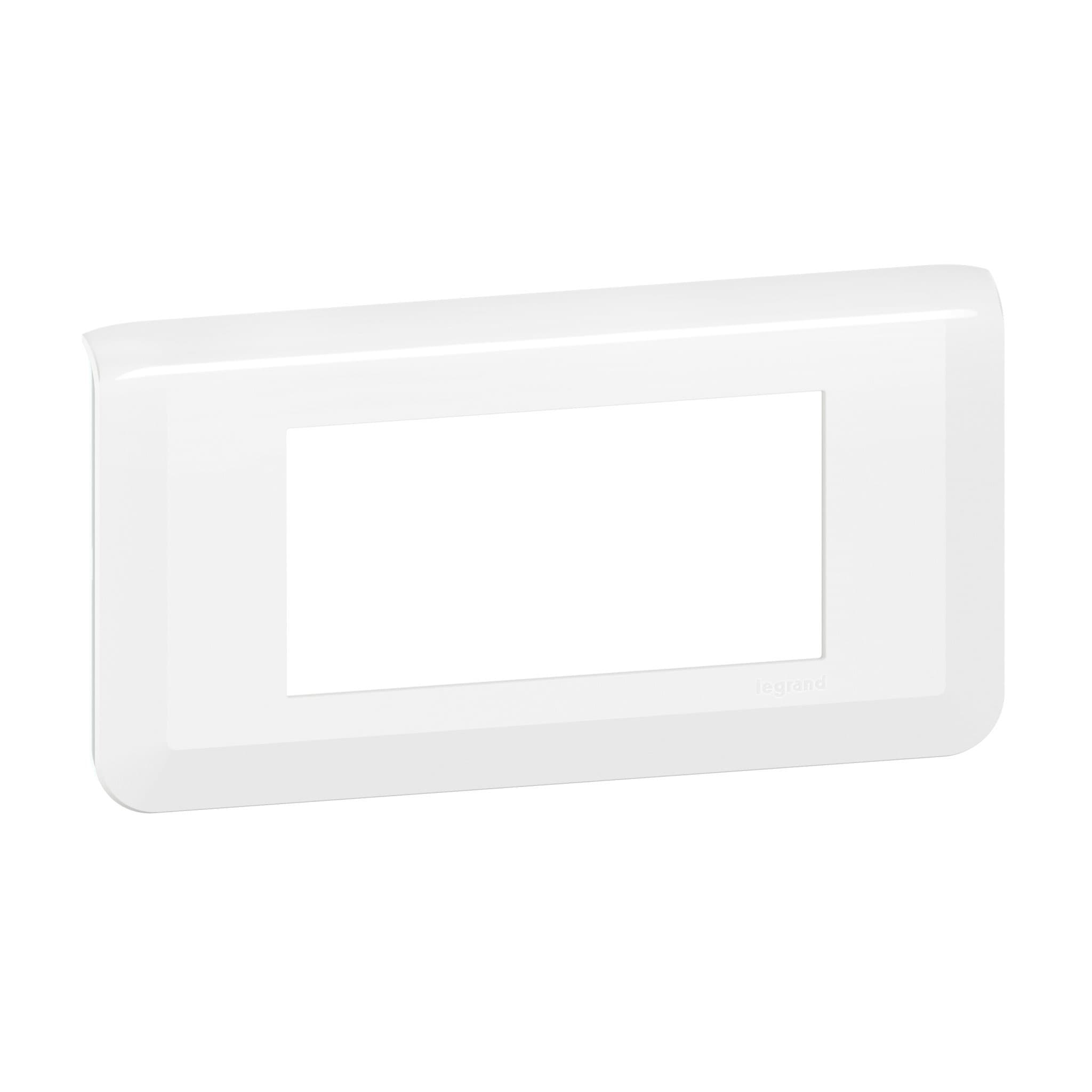 Legrand Mosaiс Рамка - Программа Mosaic - 4 модуля - белая 277814L