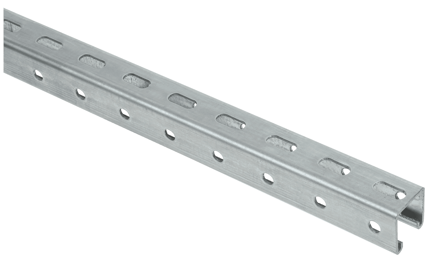 IEK STRUT-профиль перфорированный 41х21х3000-1,5 — миниатюра 2
