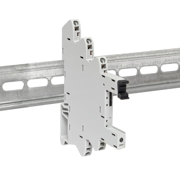 EKF Разъем для реле РM slim 23/1 Push-in 230VАС/60VDC AVERES — миниатюра 1