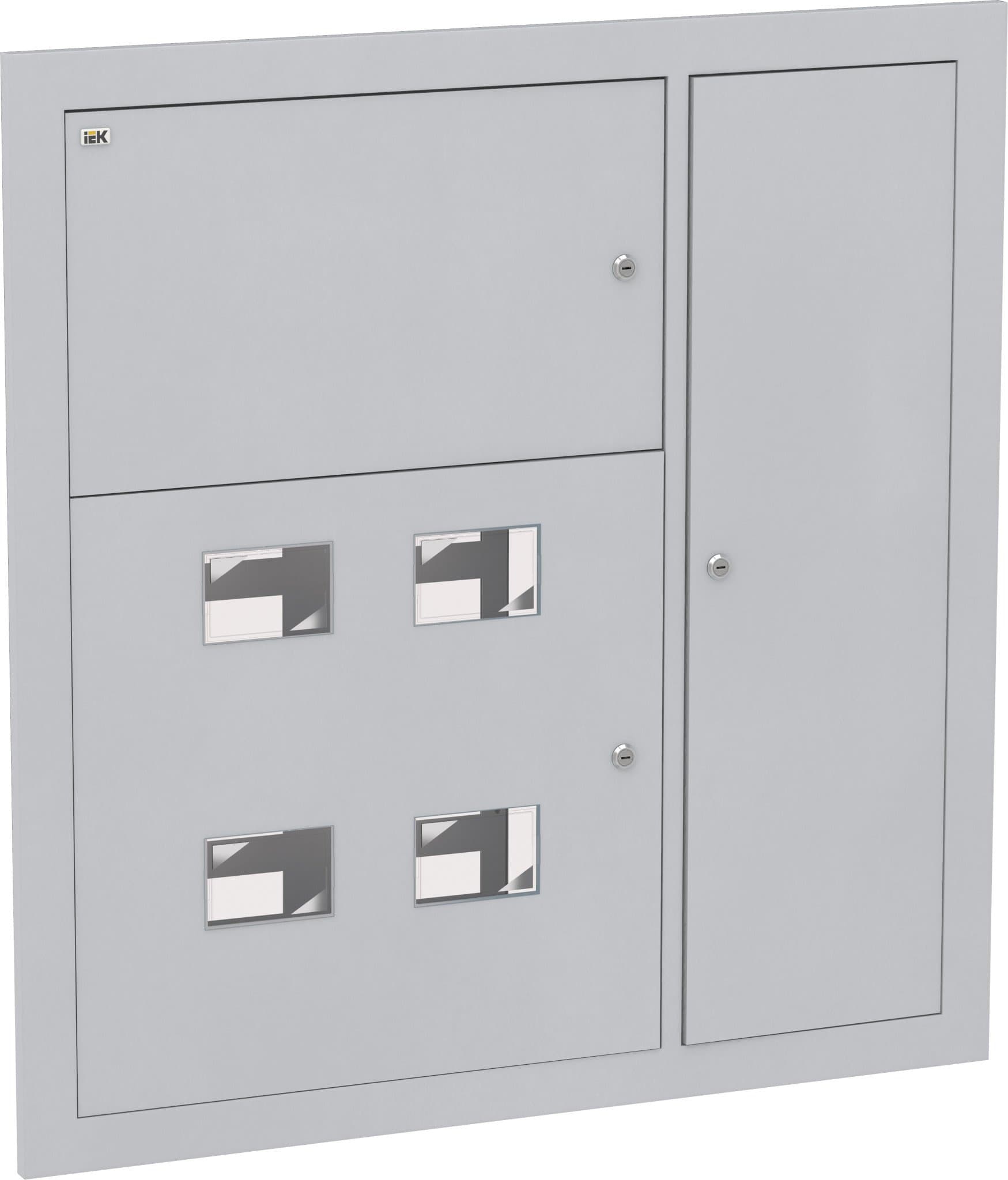 IEK Корпус металлический ЩЭ-4-6 36 УХЛ3 IP31 MKM42-4-6-31 — миниатюра 1