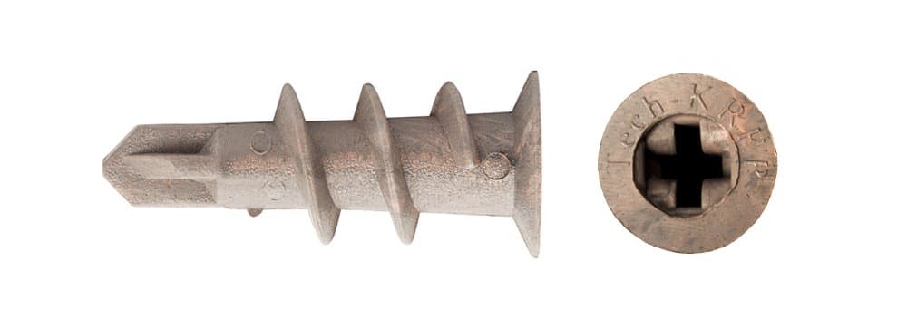 Tech-Krep Анкер (дюбель) DRIVA NYLON с шурупом (4 шт) - пакет Tech- Krep 102947 — миниатюра 2