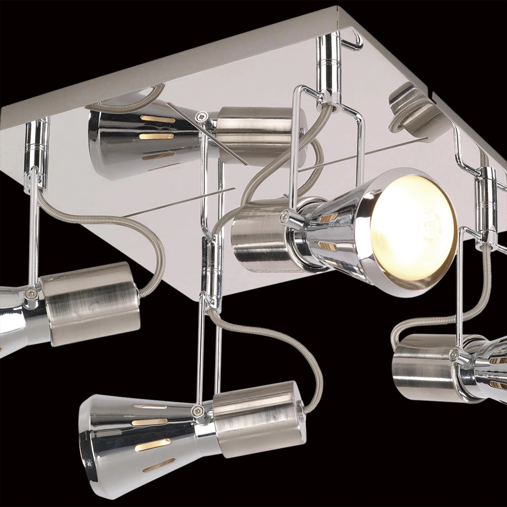 Citilux CL527541 Марс Хром+Хром Мат. Светильник Наст.-Потол. — миниатюра 3