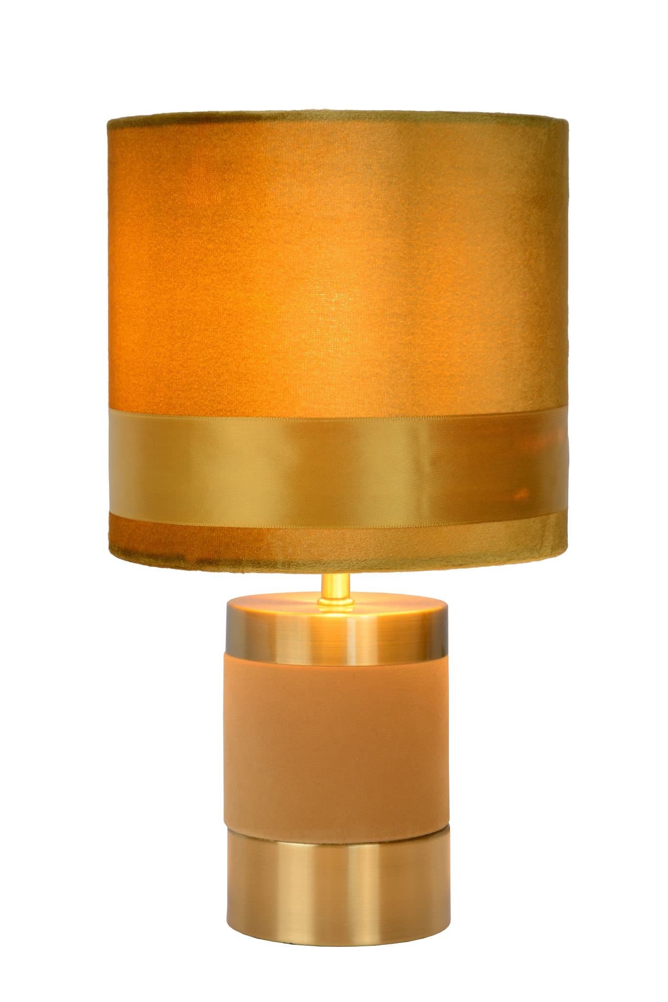 Lucide EXTRAVAGANZA FRIZZLE Желтый Настольная лампа 10500/81/34 — миниатюра 2