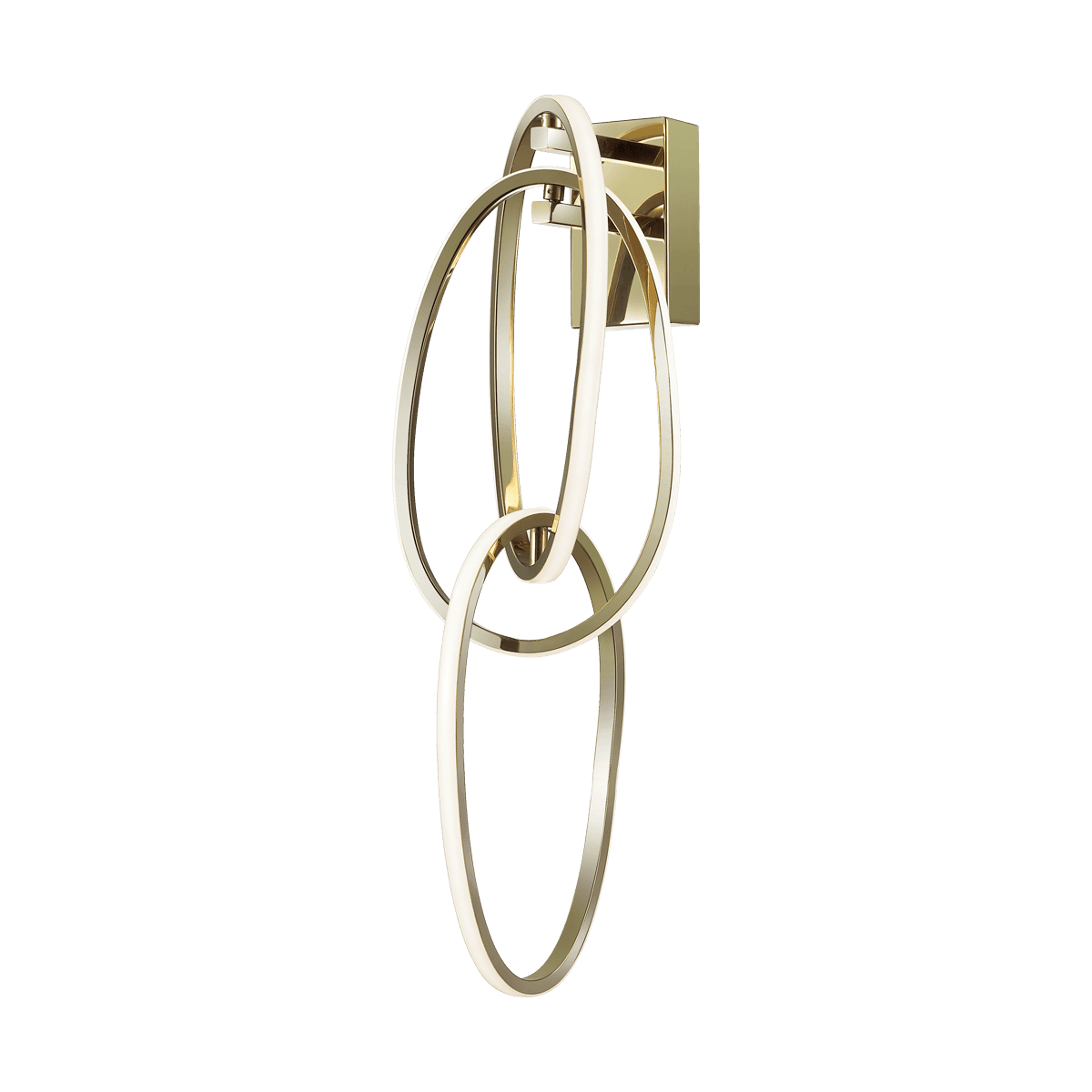 Odeon Light 4875/33WL L-VISION ODL_EX22 61 золотой/акрил Настенный светильник LED 33W 4000K SPACE — миниатюра 2