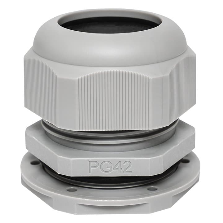 Сальник PG42 IP54 (1 шт) d отв. 53 мм / d провод. 32-38 мм EKF PROxima — миниатюра 1