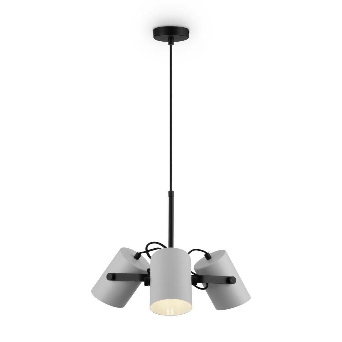 Freya Loft Черно-белый Светильник подвесной FR4004PL-03WB — миниатюра 1