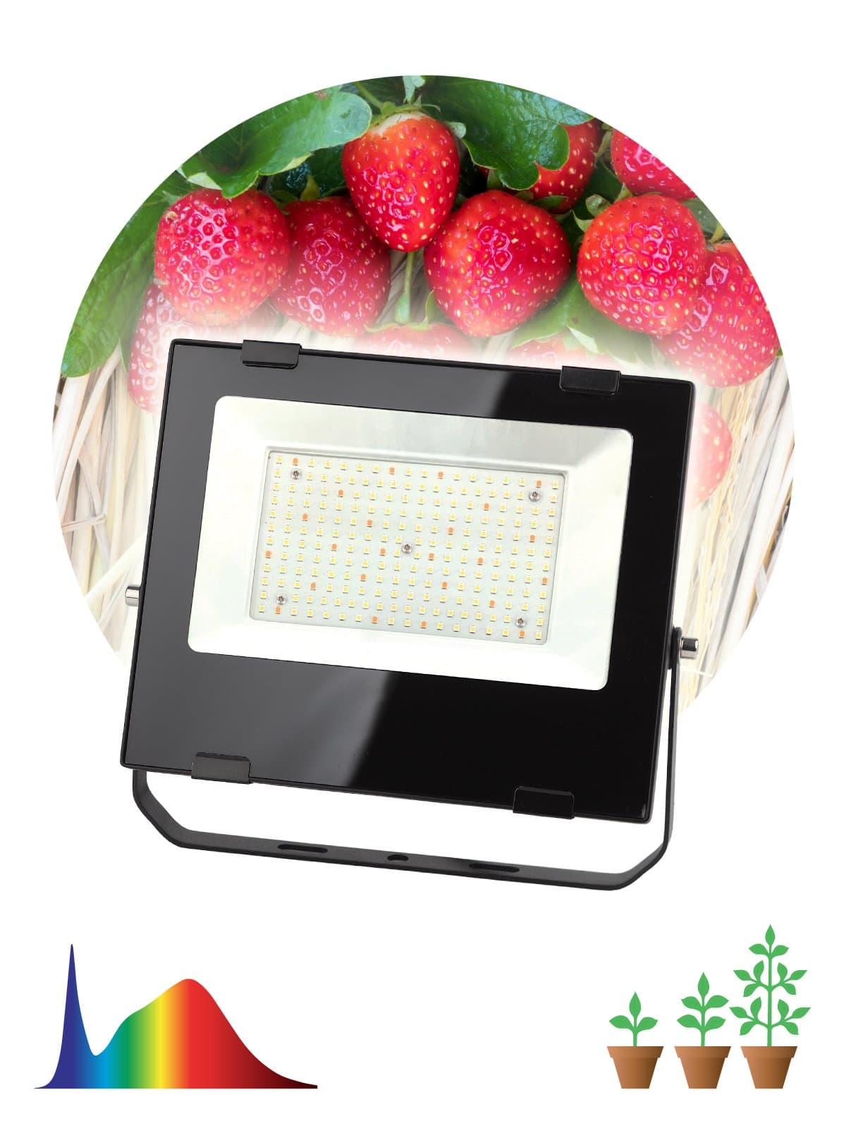 ЭРА FITO-100W-Ra90-LED ФИТО прожектор для цветения и плодоношения (10/240)