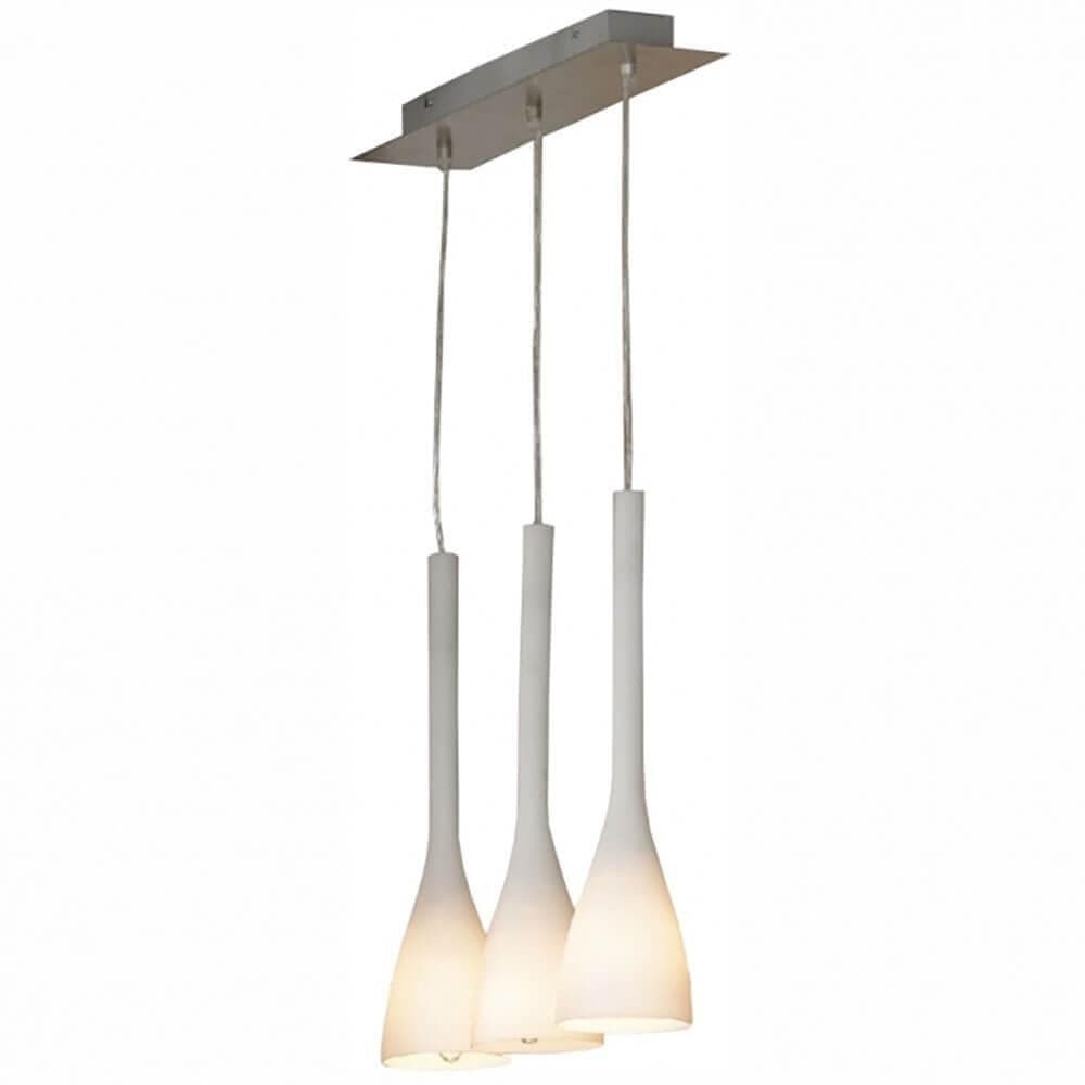 Lussole LUSSOLE S.R.L Металл Никель /  Стекло Подвес E14 GRLSN-0106-03 — миниатюра 1