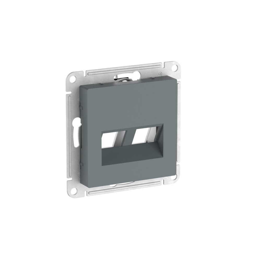 Systeme Electric AtlasDesign Грифель Накладка двойная для информационных функций типа Keystone — миниатюра 1