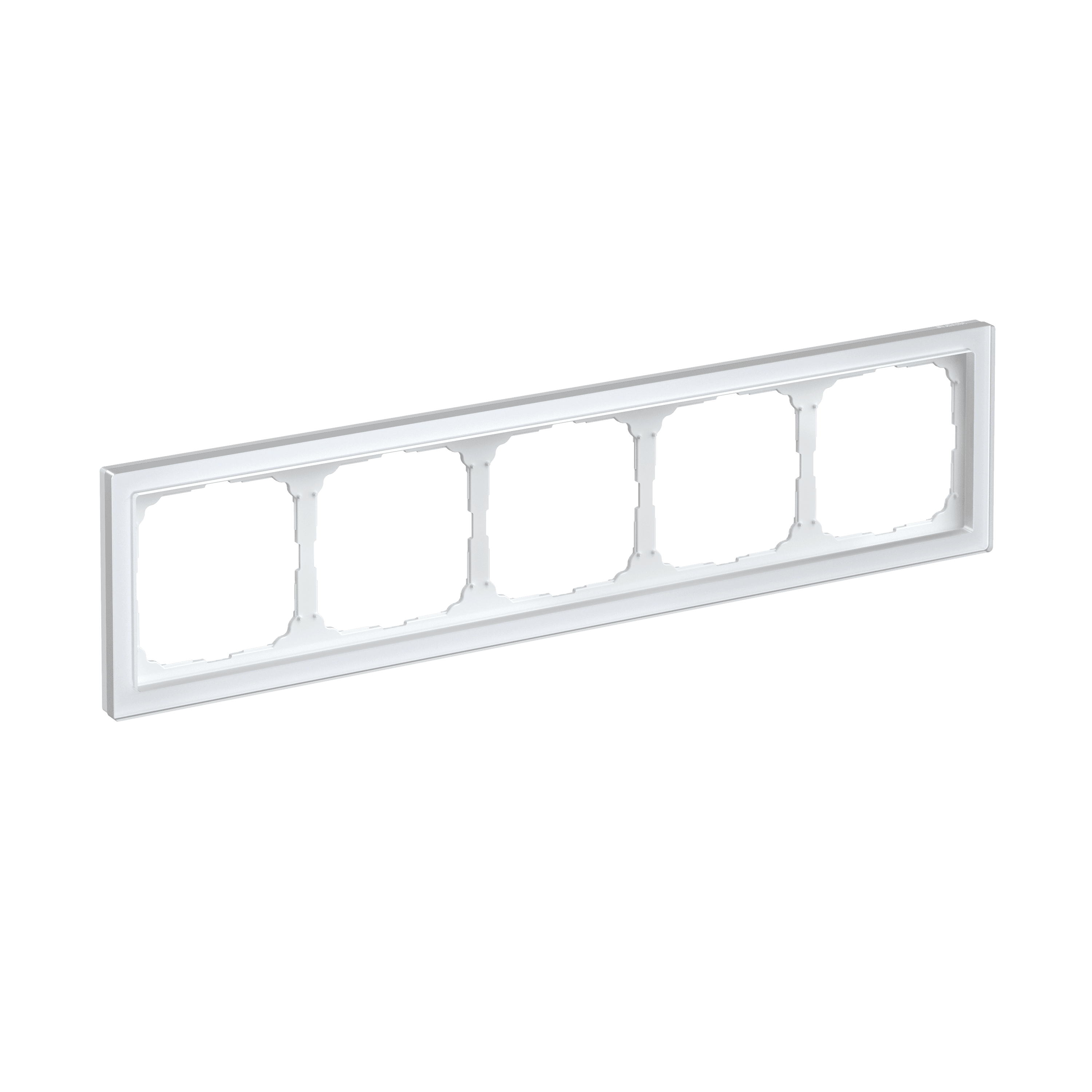 Systeme Electric ArtGallery Pure Органическое стекло Белый Рамка 5-ая — миниатюра 6