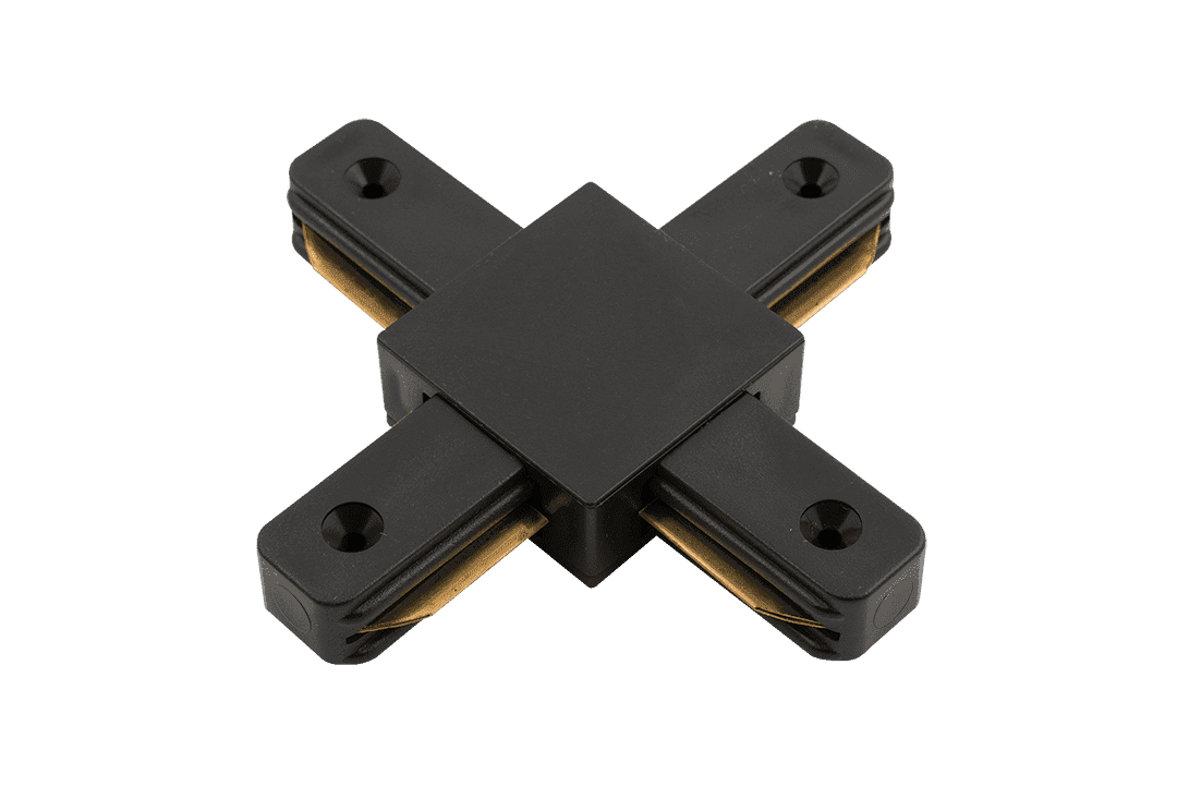 SWG x коннектор для однофазных трековыx систем, Черный KXZ-BL-X