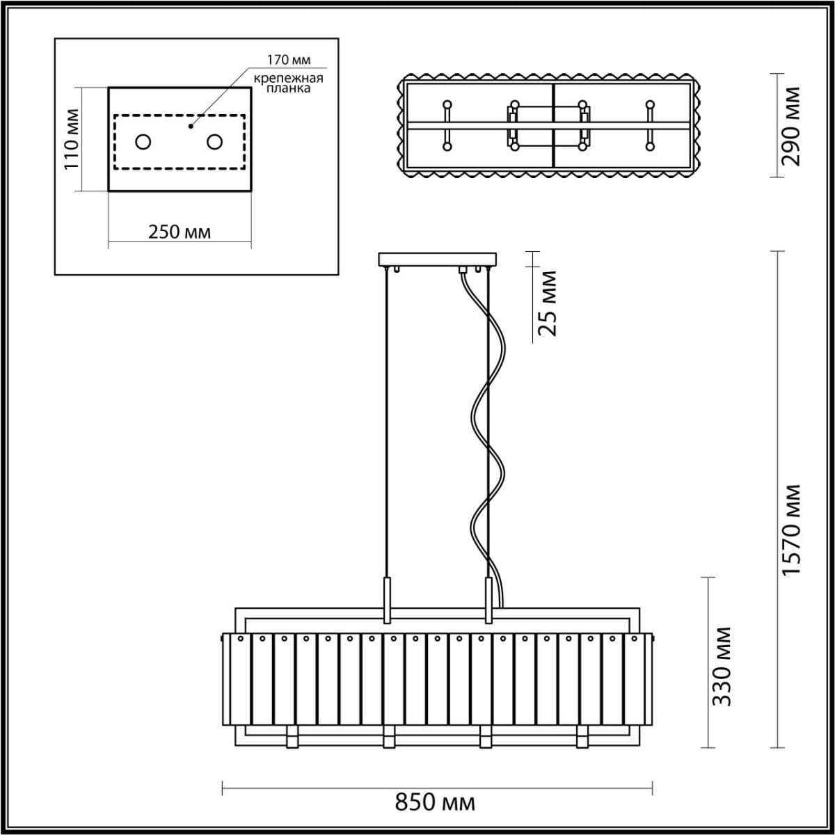 Odeon Light 4976/8 HALL ODL22 377 матов.золотой/стекло Люстра G9 8*40W EDERA — миниатюра 3
