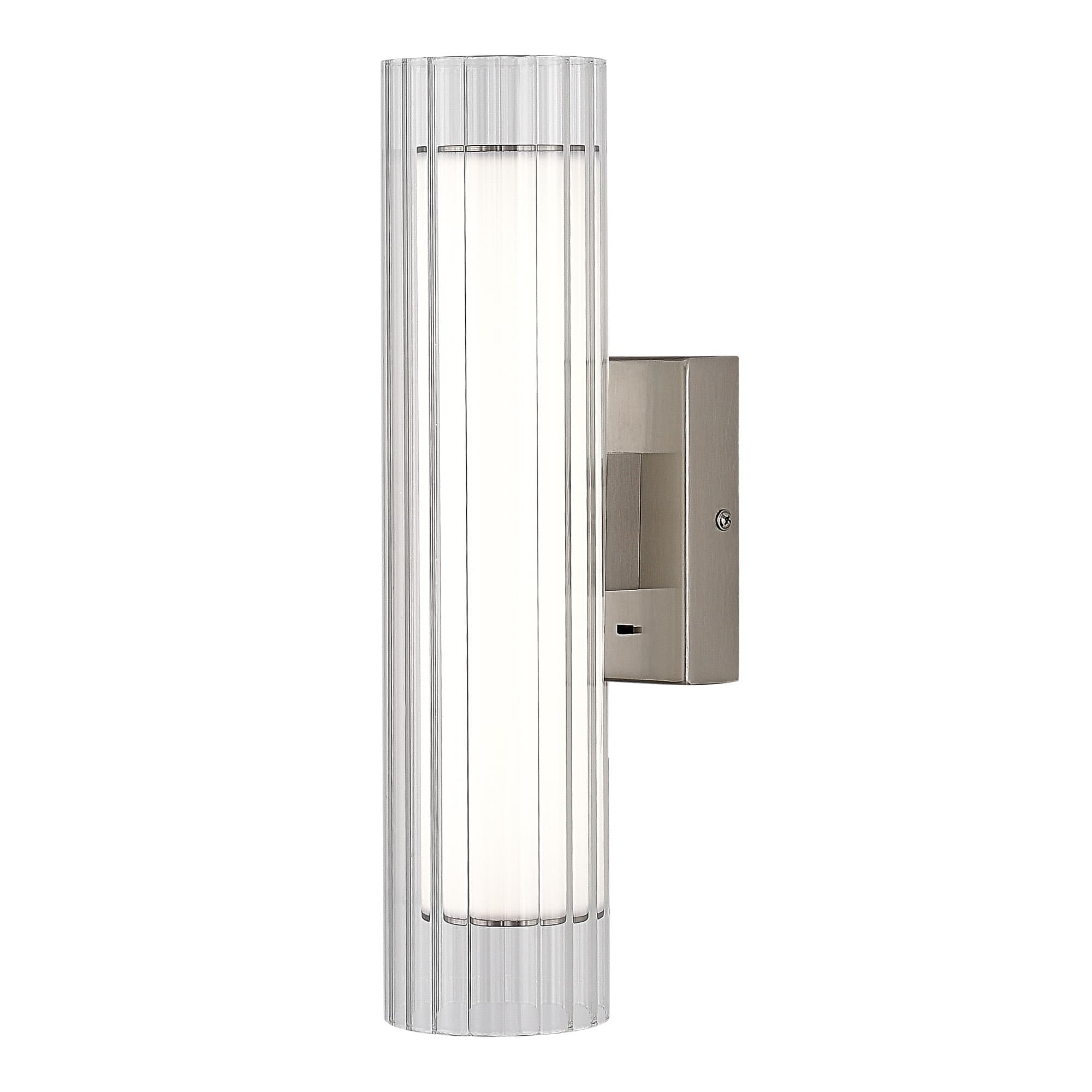 ST LUCE SL2010.101.01 Светильник настенный Никель/Белый, Прозрачный LED 1*7W 3000K/4000K