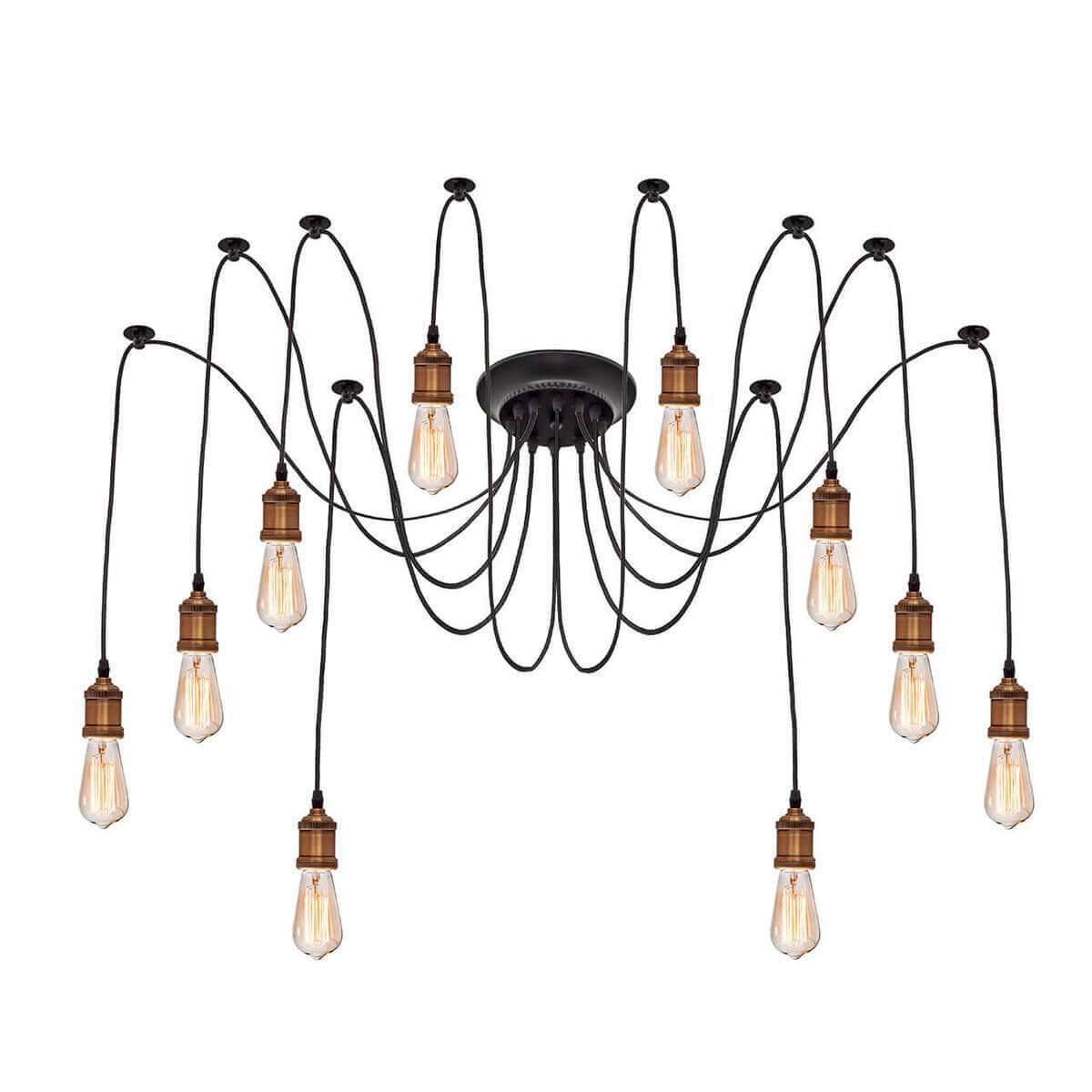 LOFT IT LOFT1162A/10 Люстра подвесная 10xE27 max 40W LOFT1162A/10, шт — миниатюра 2