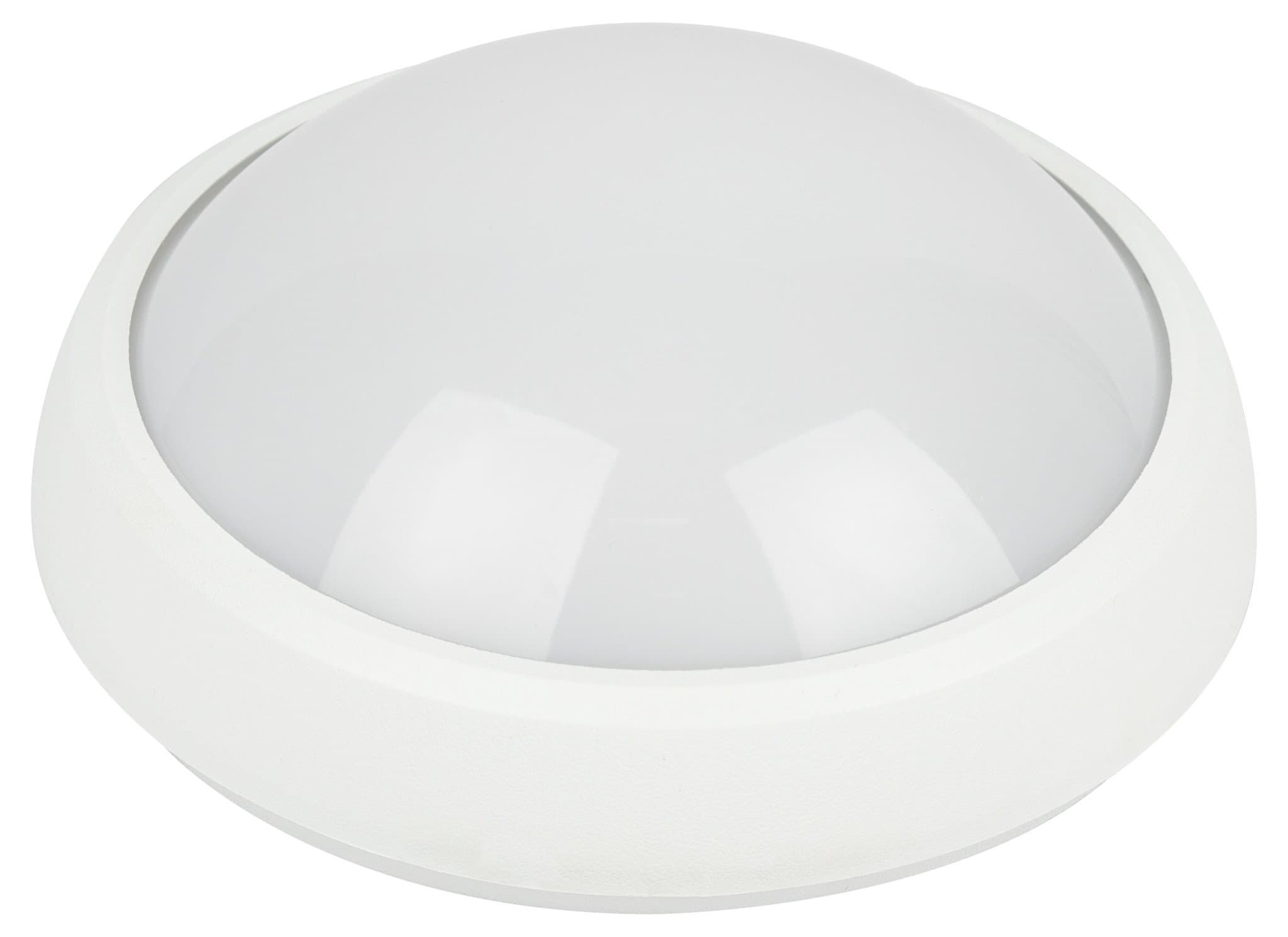 ЭРА SPB-1-08 (W) Cветильник светодиодный IP54 8Вт 640Лм 4000К D180 КРУГ ЖКХ LED