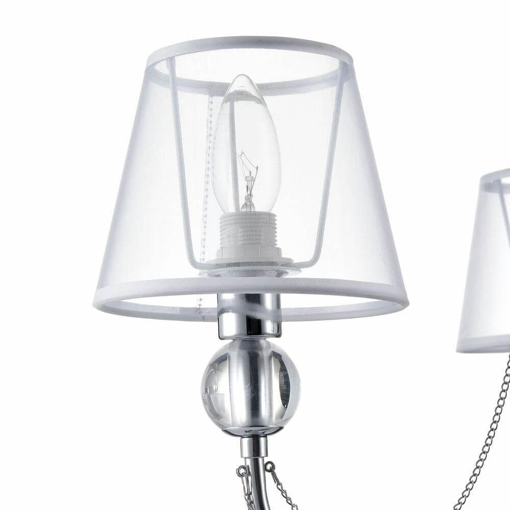 Freya Modern Beverly Хром Люстра E14 40W FR5661-PL-03-CH — миниатюра 9
