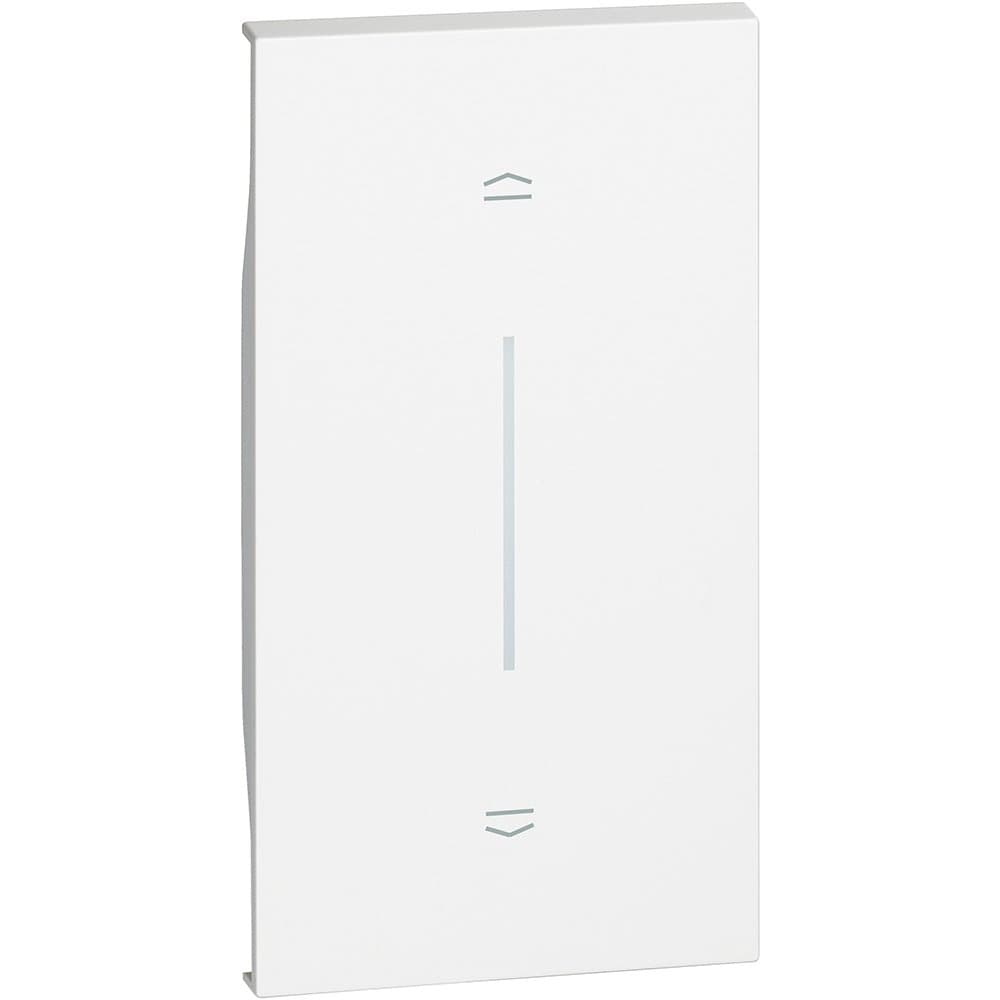 BT Living now Белый Лицевая панель для выключ рольставень (горизонтальн) 2 мод KW05M2