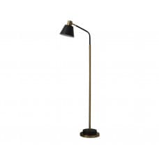 Kink Light 07043 Торшер Арни черный/золото L40 h150 E27 1*40W
