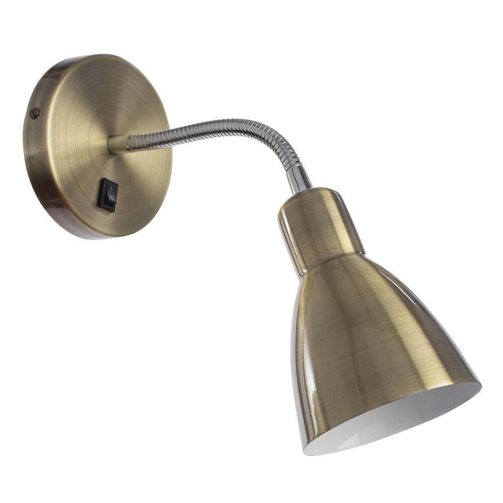 Arte Lamp Dorm Бронза Бра 40W E14 A1408AP-1AB — миниатюра 1