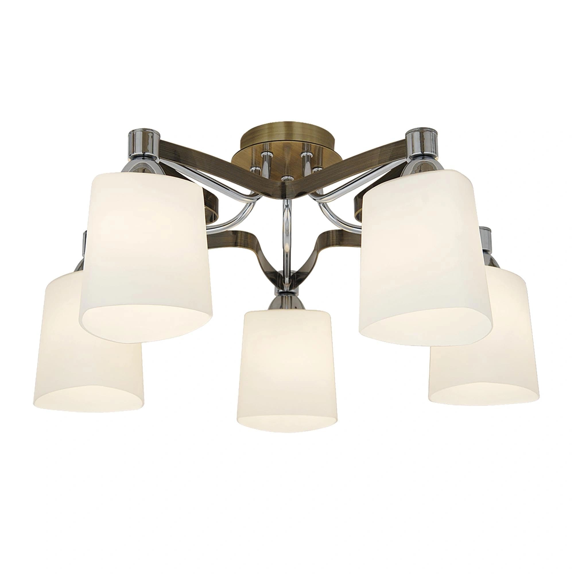 Citilux CL139151 Глория Ст.Бронза+Хром Светильник Люстра
