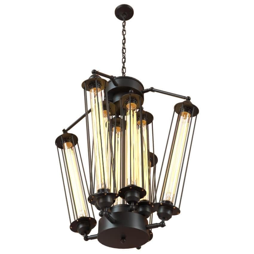 LOFT IT LOFT1136 Люстра подвесная 8xE27 max 40W LOFT1136, шт — миниатюра 4