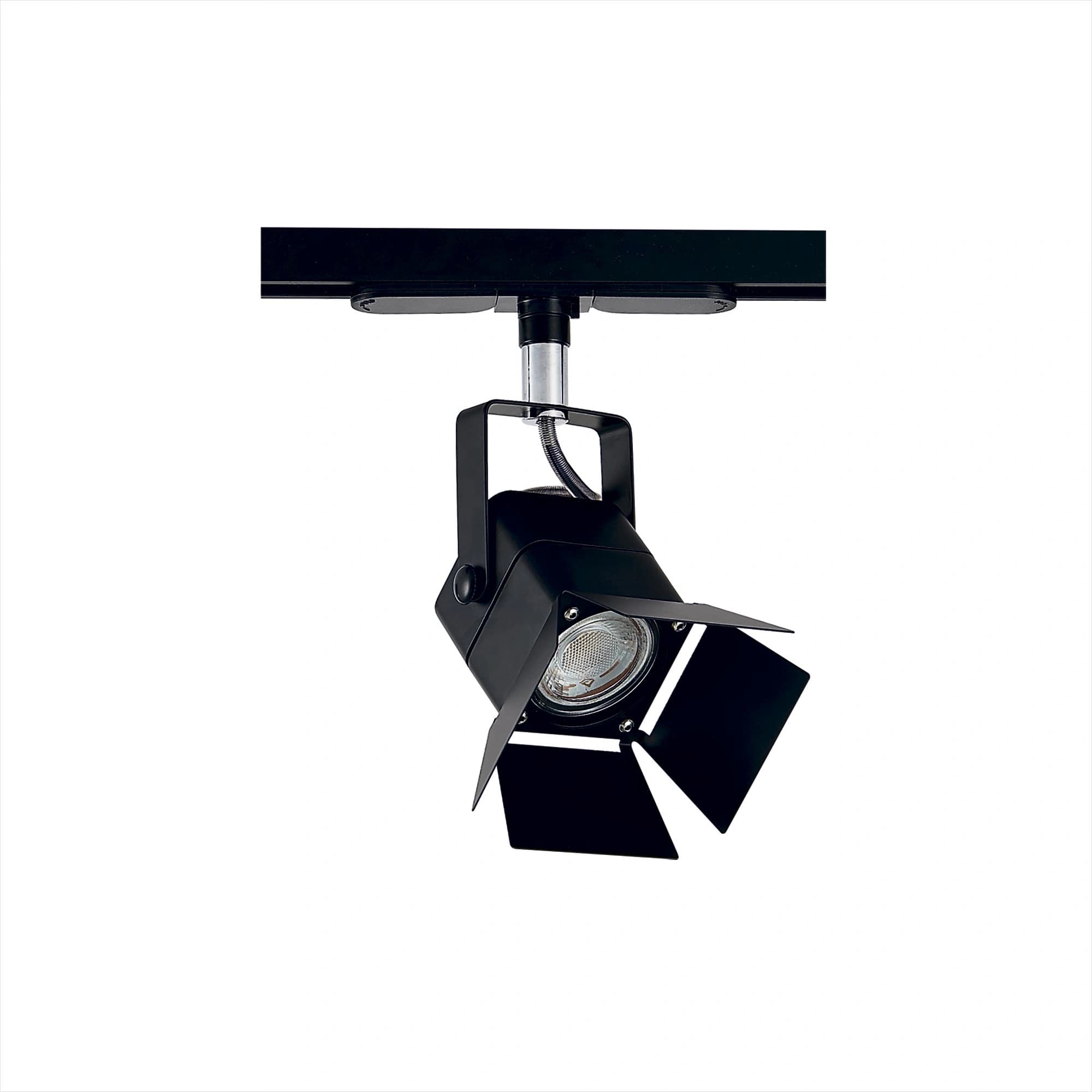 Citilux CL526T11SN Рубик Черный СветильникТрековый LED 5W*4000K