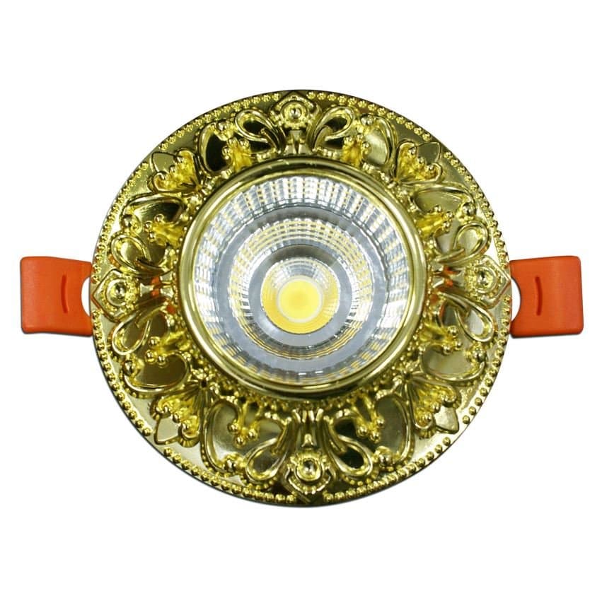 Kink Light 2151 Светильник встраиваемый золото h6 d10 Led 5W (4000K)