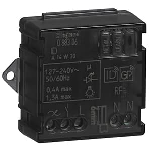 Legrand Zigbee Микромодуль выключателя с нейтралью. 1 канал, 300 Вт 088306 — миниатюра 2