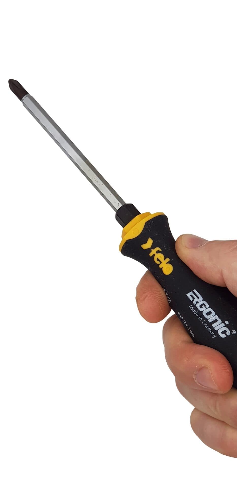 Felo Отвертка Ergonic  крестовая ударная PH 2X100 45220340 — миниатюра 3