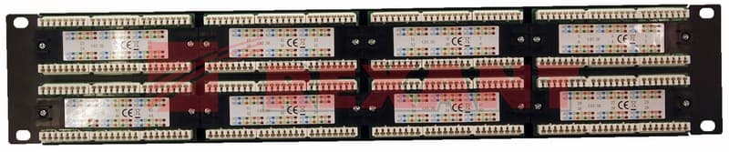 Патч-панель 19", 2U, 48 портов RJ-45, категория 5e Rexant 04-0022 — миниатюра 2