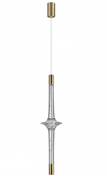 Odeon Light 6689/7L L-VISION ODL24 147 Подвесной светильник античная бронза/металл/акрил IP20 LED 7W 3000K OLLA