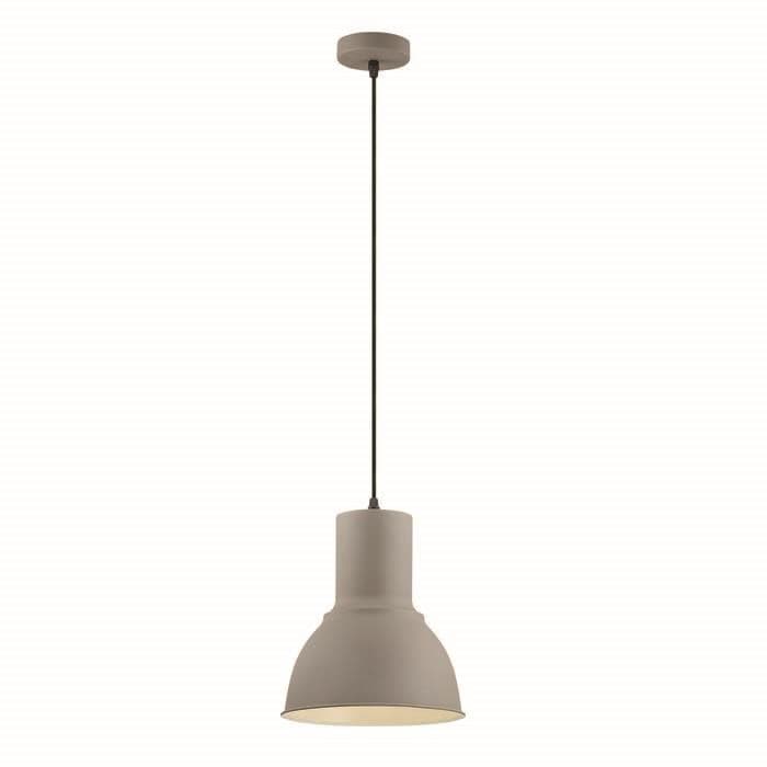 Odeon Light 3328/1 ODL17 105 серый Подвес E27 60W 220V LASO