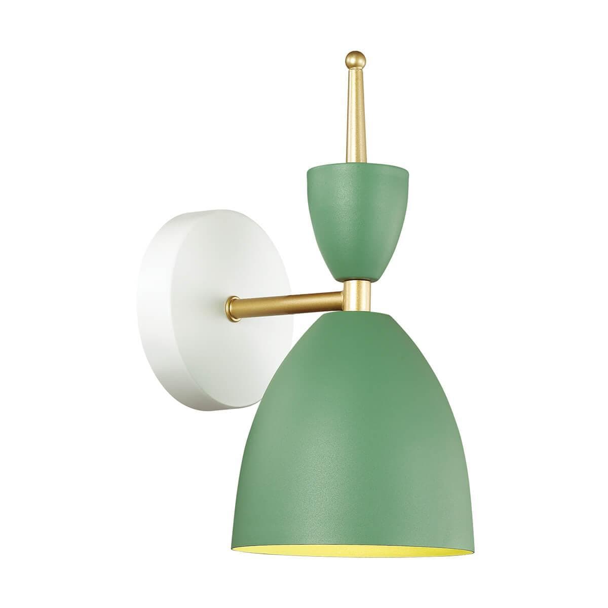 Lumion 3785/1W LN19 073 зеленый, золото Бра E27 1*60W 220V GEMMA — миниатюра 1