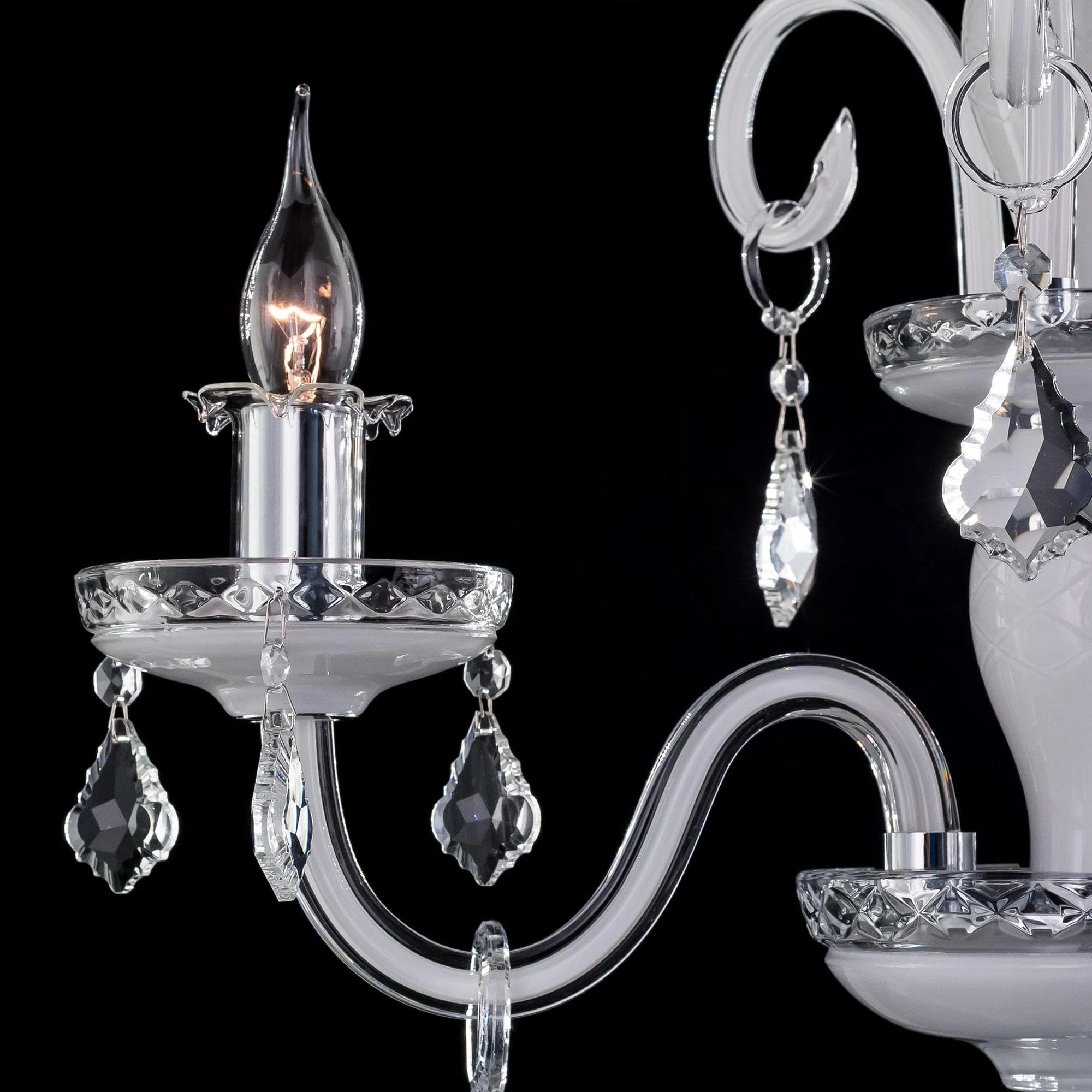 Citilux CL352130 Марена Белая Светильник Люстра — миниатюра 3