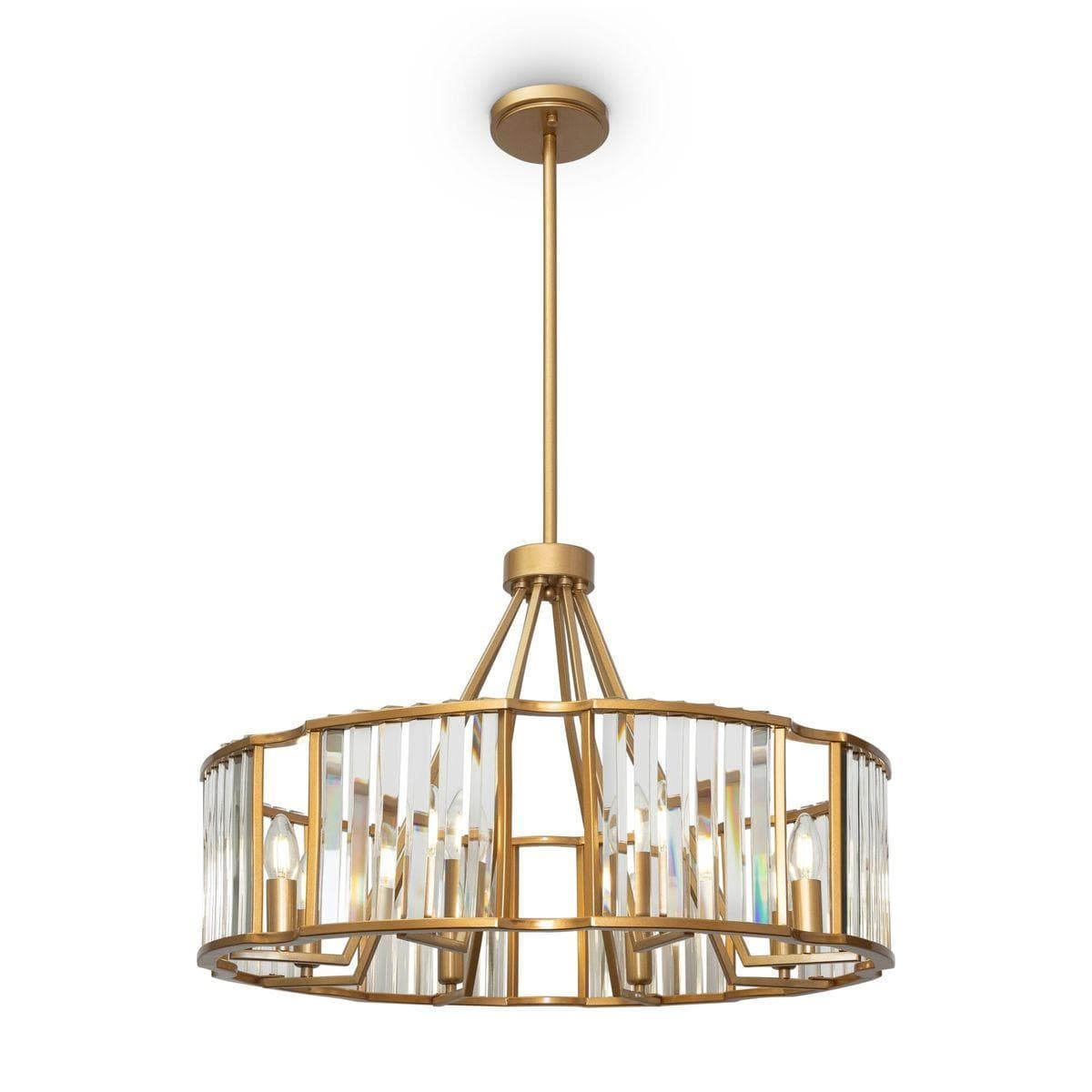 Maytoni Neoclassic Золото Светильник подвесной MOD087PL-08G — миниатюра 1