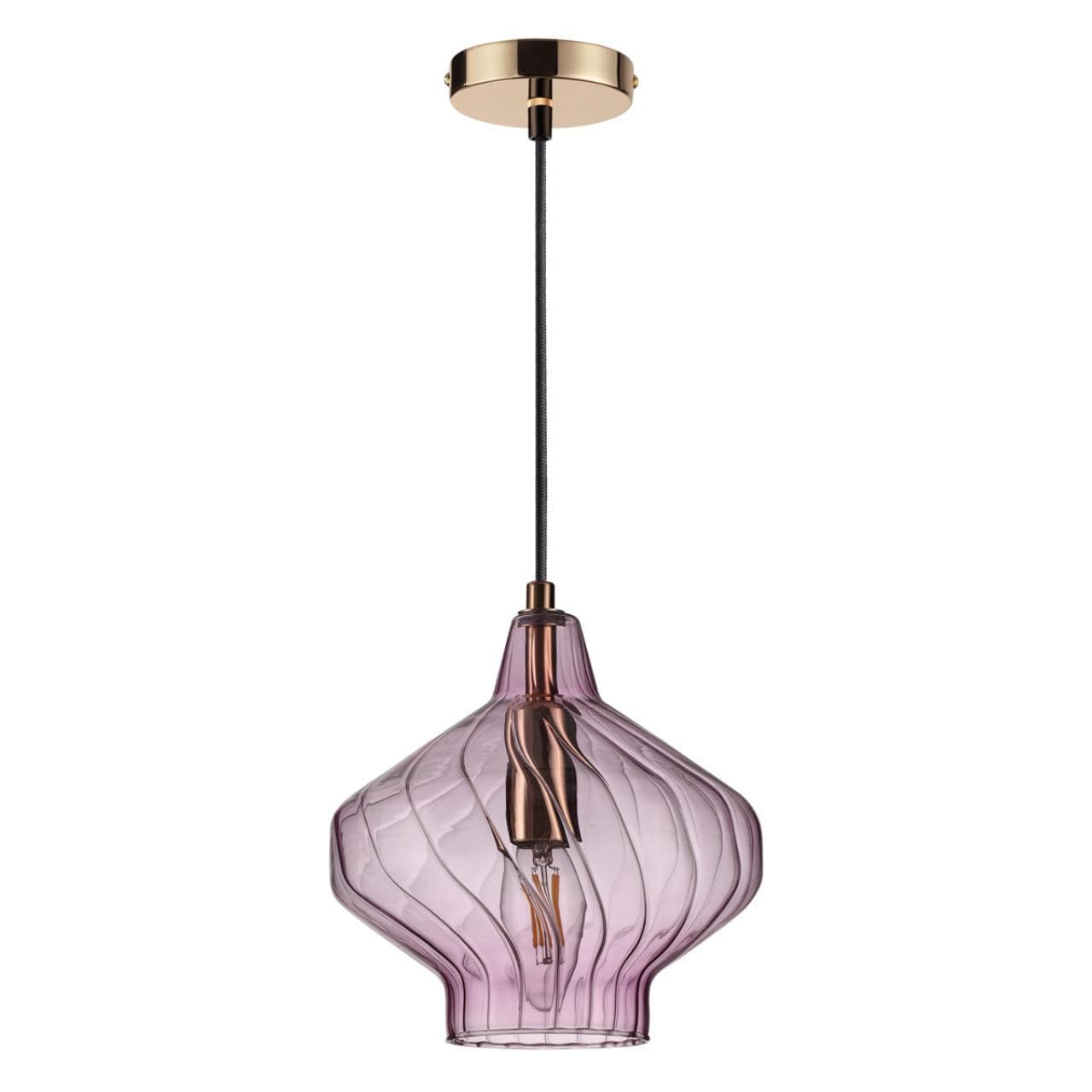 Lumion 4588/1 SUSPENTIONI LN21 золотой, розовый Подвес E14 60W 220V DOVE — миниатюра 1