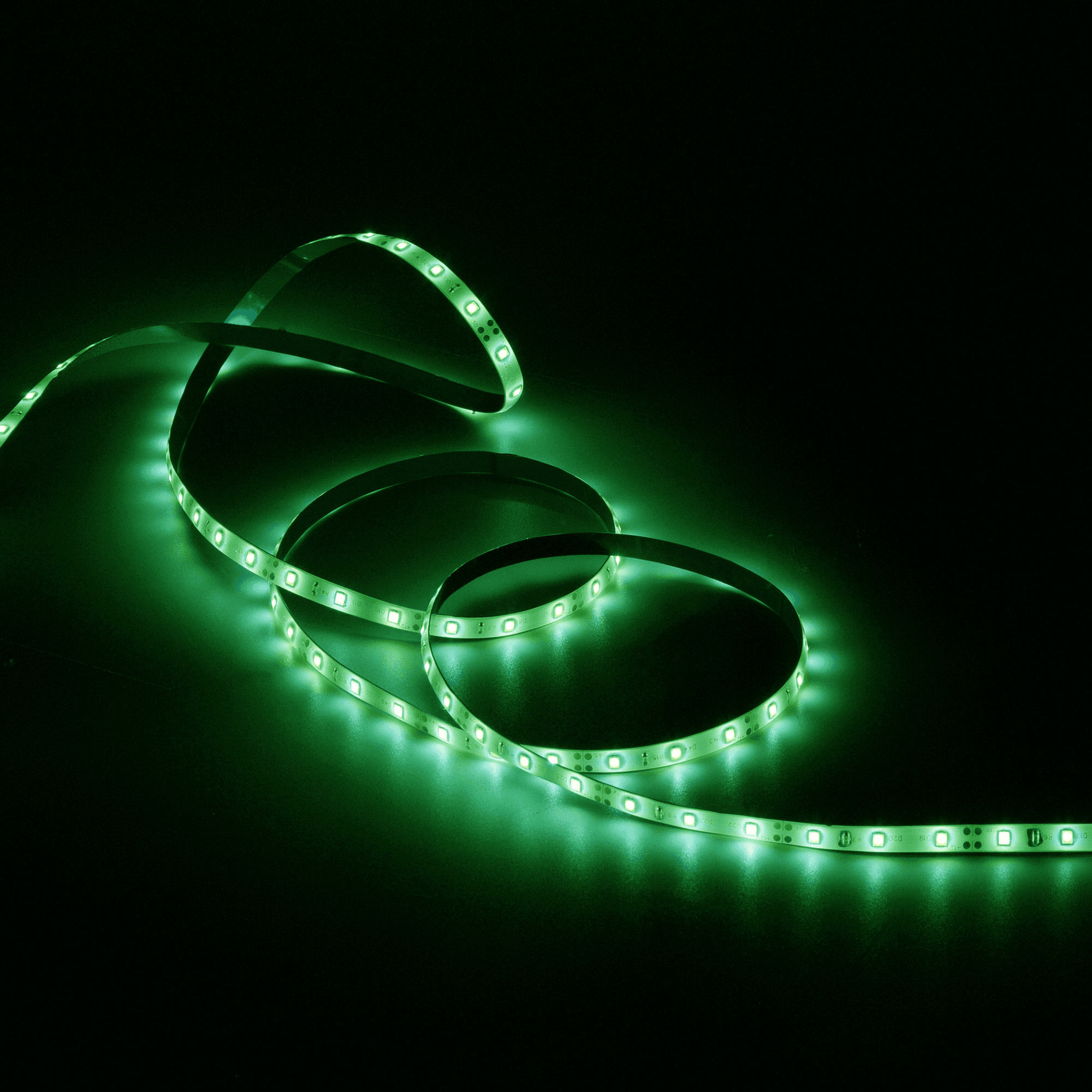 Gauss Лента LED Elementary 2835 -SMD 4.8W 12V DC зеленый IP66 (ZIP Bag 5м) 356000605 — миниатюра 8
