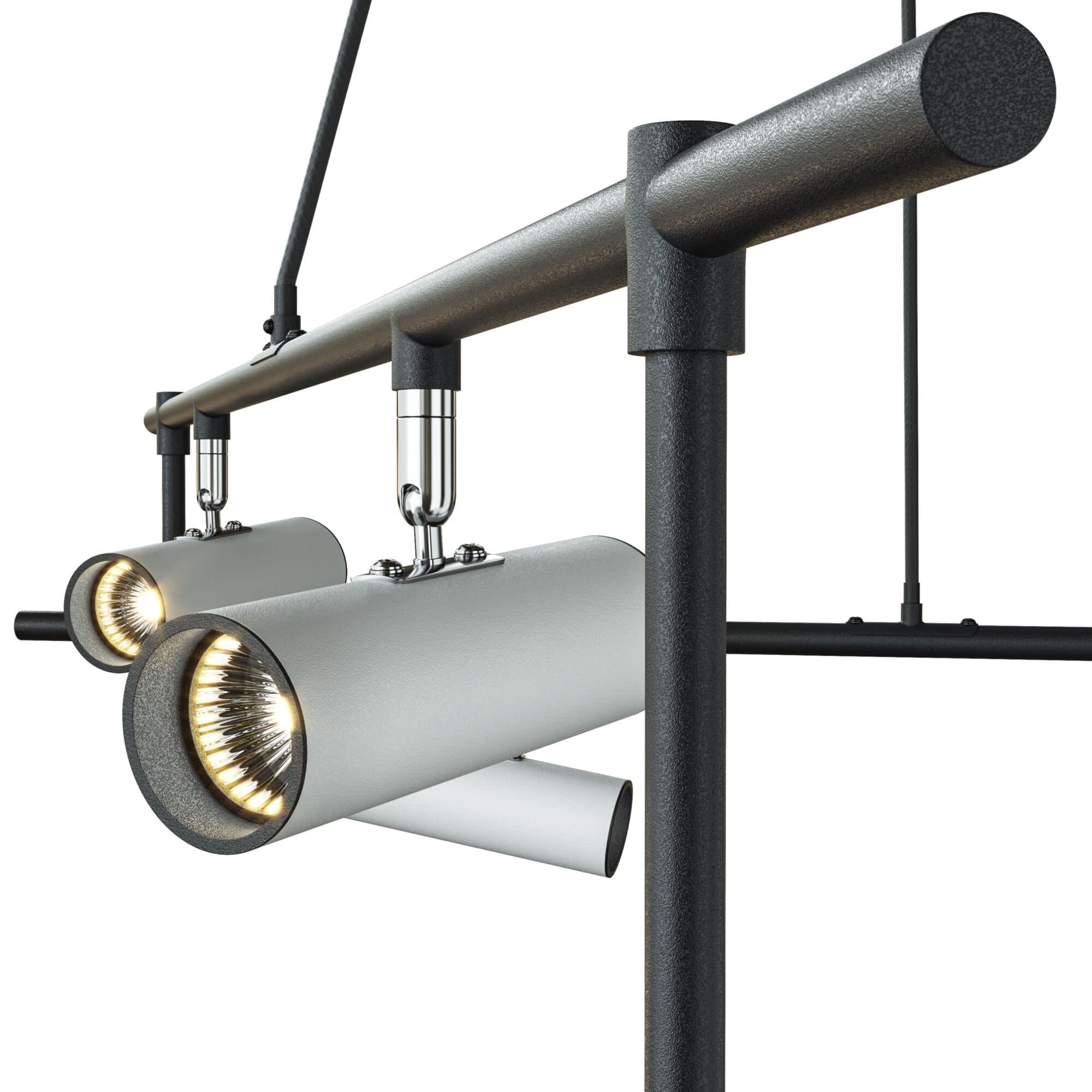 Maytoni Technical Черно-белый Светильник подвесной MOD128PL-12WB — миниатюра 4