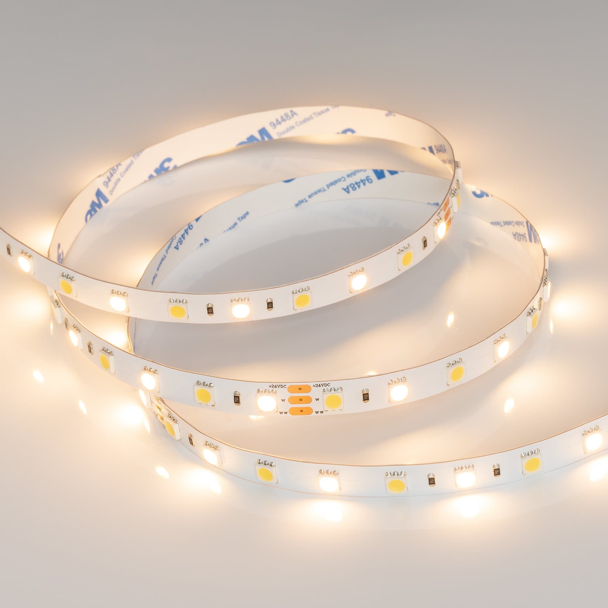 Лента RT-B60-10mm 24V White-MIX (14.4 W/m, IP20, 5060, 5m) (Arlight, Изменяемая ЦТ) 025213(1) — миниатюра 5