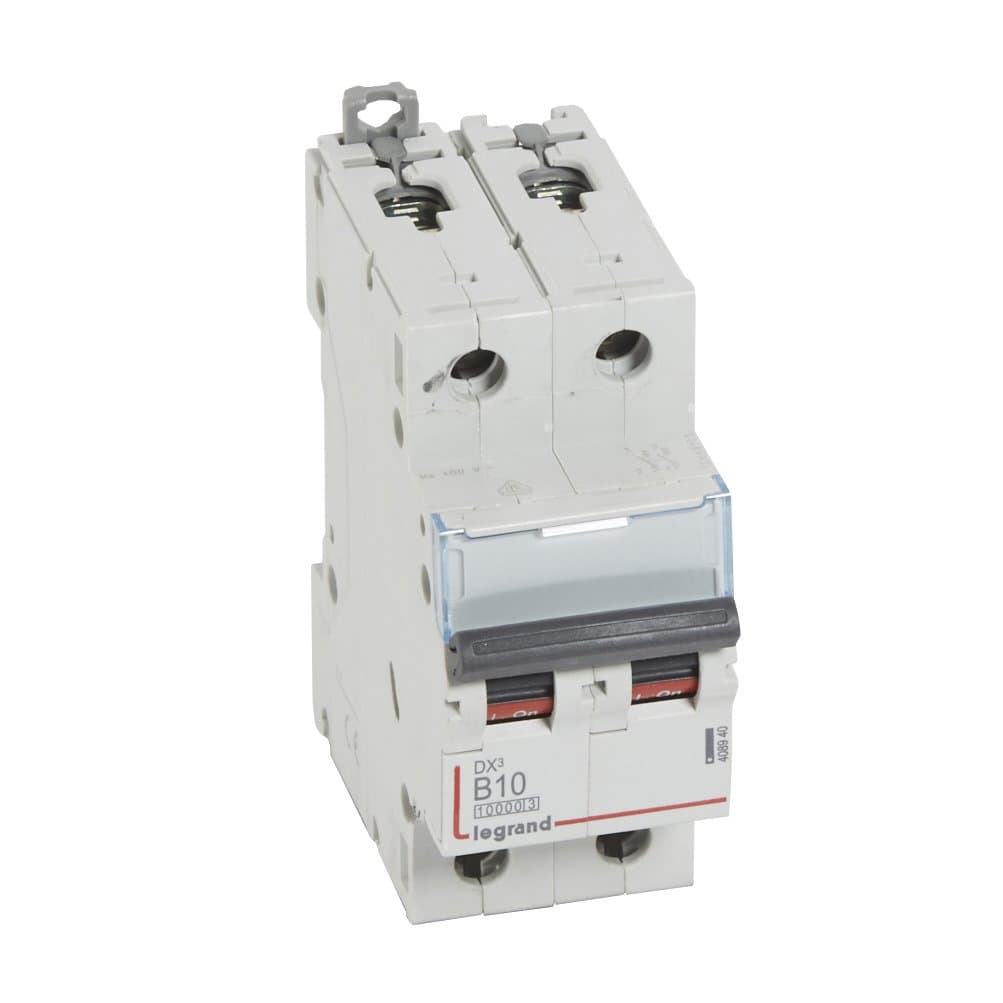 Legrand DX3 Автоматический выключатель 2P 10A (B) 10kA/16kA 408940
