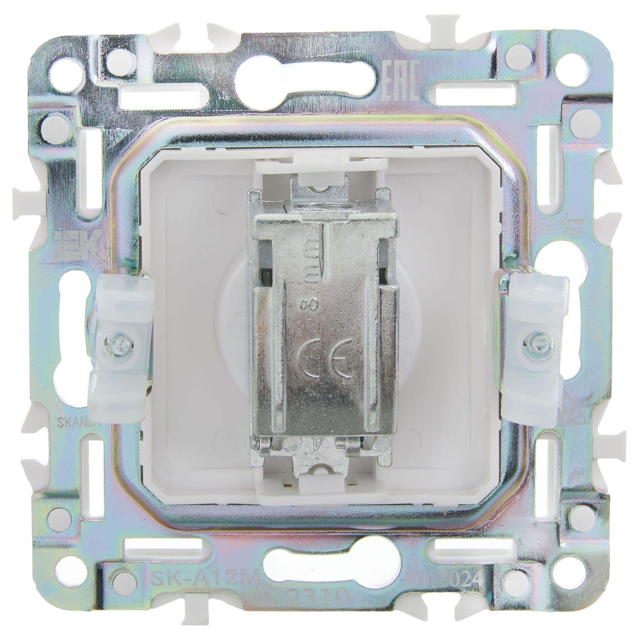 IEK SKANDY Мятный Розетка TV оконечная SK-A12G — миниатюра 3