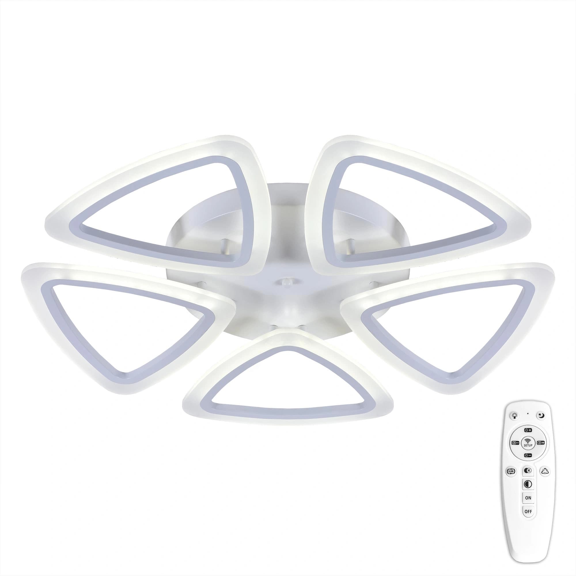 Citilux CL234250R Мальта Белый LED Люстра с пультом — миниатюра 1