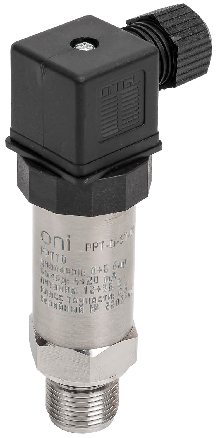 IEK Преобр. давл. PPT10 0,5% 0-6Бар 4-20мА M20 DIN43650